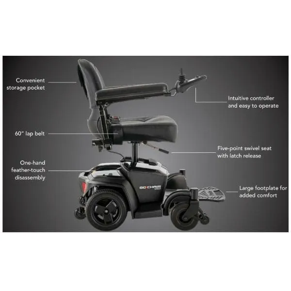 Pride Mobility Portable Power Chair - Go-Chair MED