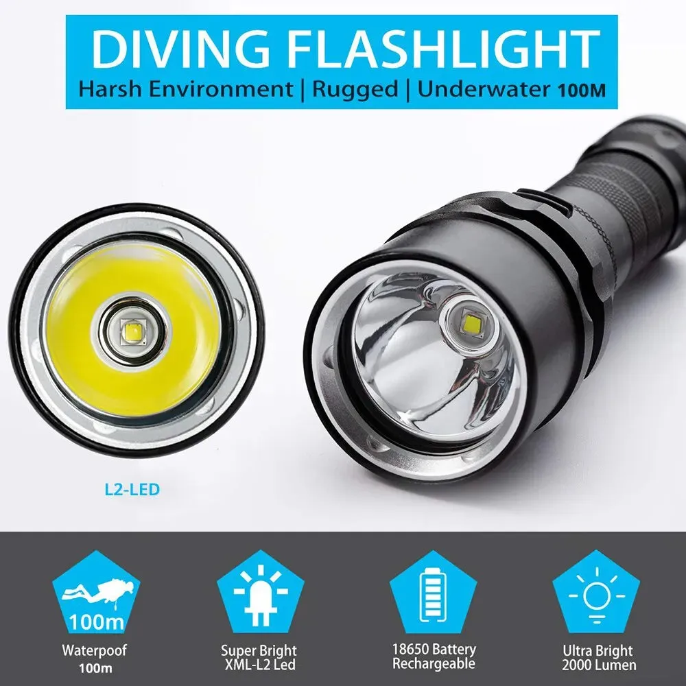 Professional Diving Flashlight