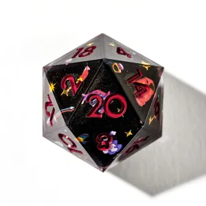 "DPS" RPG-inspired Iconic 7-Piece Dice Set