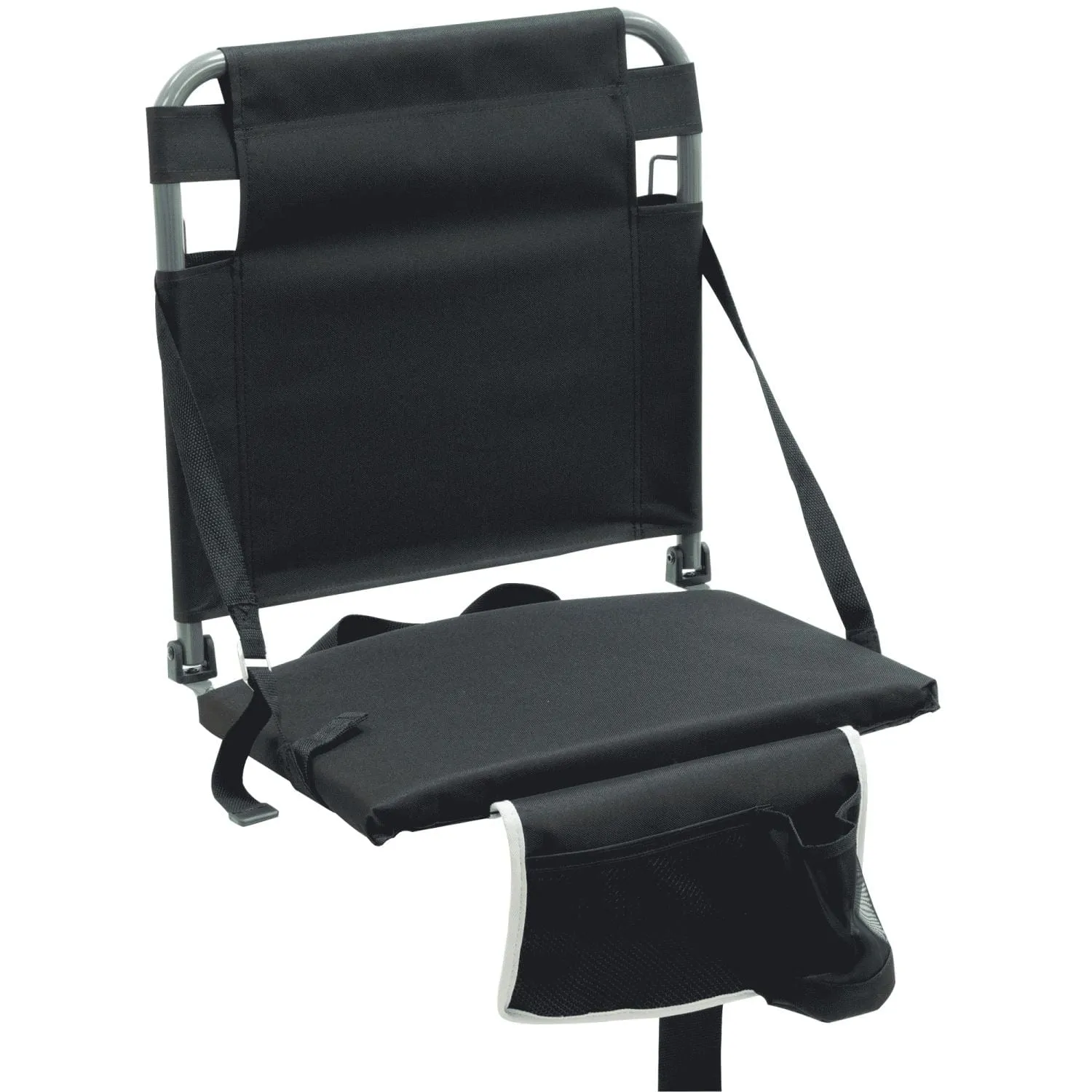 RIO Gear | Bleacher Boss Companion Stadium Seat with Pouch - Black