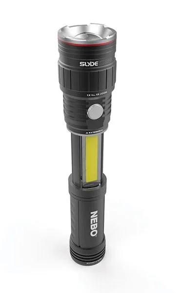 Slyde  King LED Flashlight with Hidden Worklight