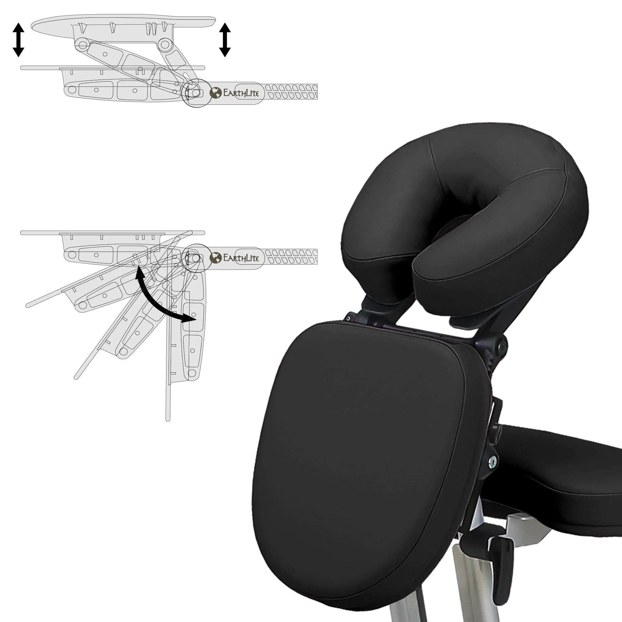 Stronglite Ergo Pro II™ Portable Massage/Tattoo Chair