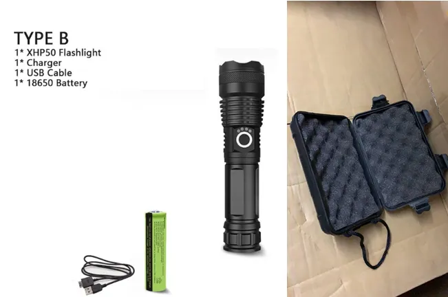 Tactical™ XLamps Powerful USB LED Flashlights