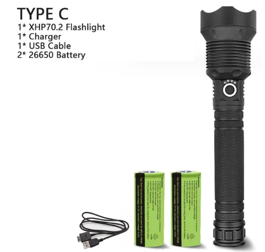 Tactical™ XLamps Powerful USB LED Flashlights