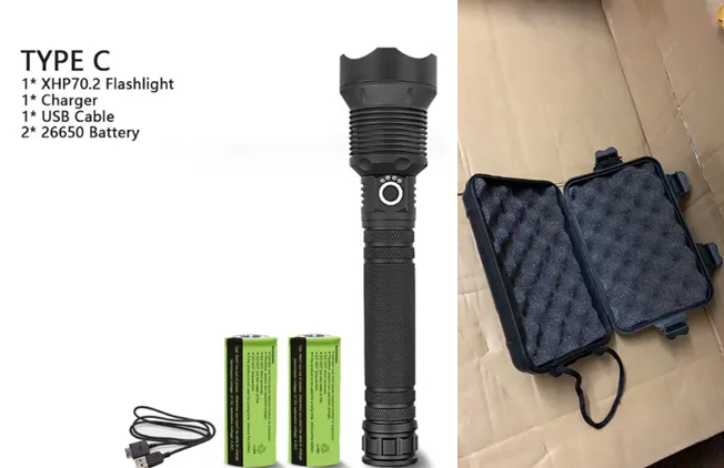 Tactical™ XLamps Powerful USB LED Flashlights