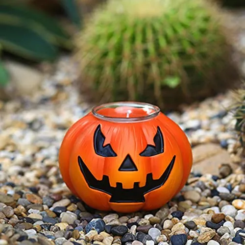 TOG Flickering Halloween Candles Fireplace Fall Pumpkin Tea Lights Harvest Decor|Home & Garden | Home Decor | Candles