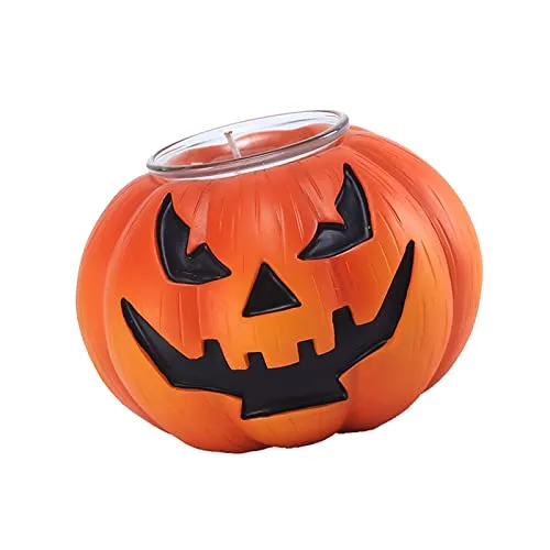 TOG Flickering Halloween Candles Fireplace Fall Pumpkin Tea Lights Harvest Decor|Home & Garden | Home Decor | Candles