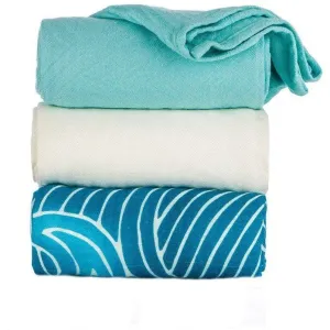 Tula Blanket - Waves (set of 3)