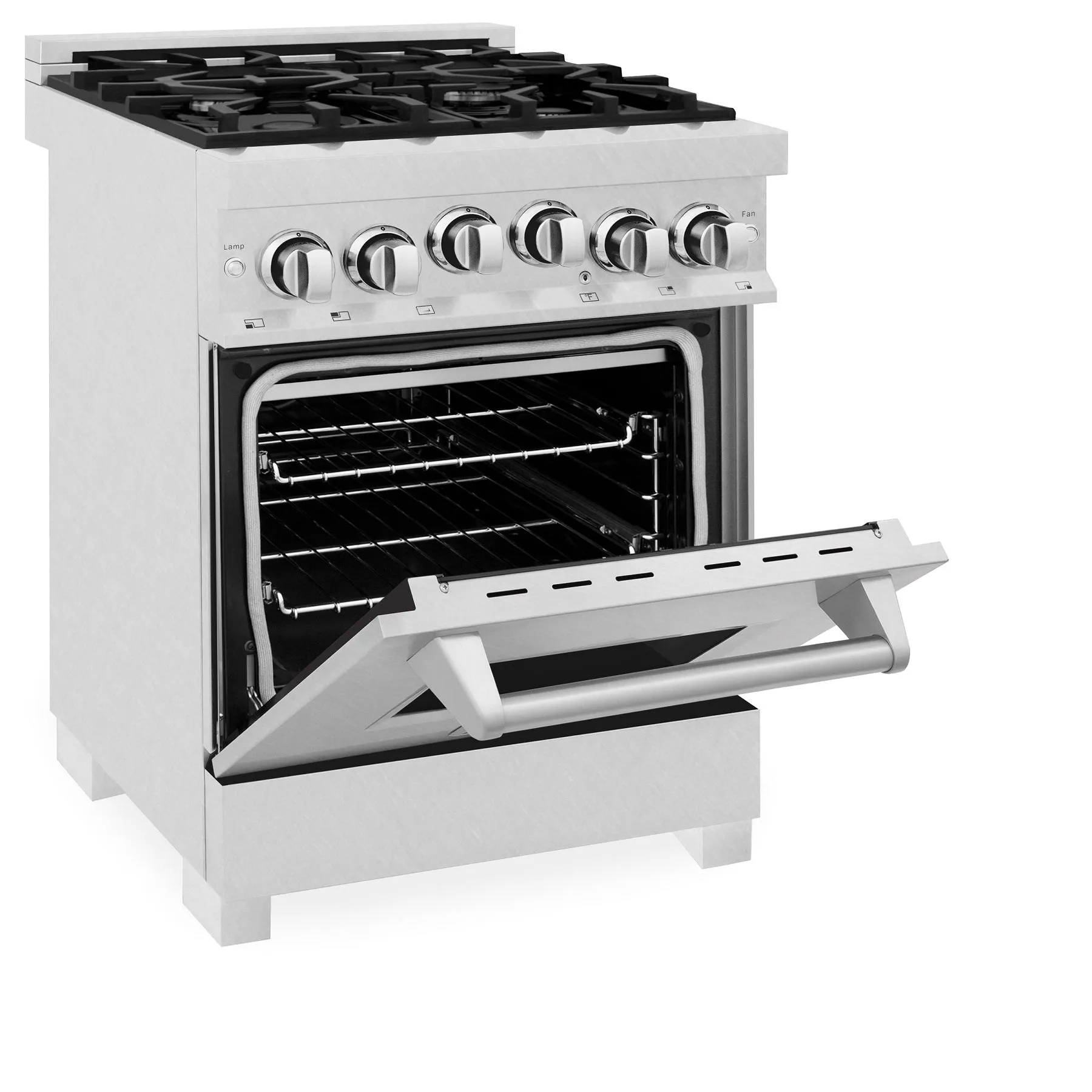 ZLINE 24" 2.8 cu. ft. Range with Gas Stove and Gas Oven in DuraSnow® Stainless Steel (RGS-SN-24)